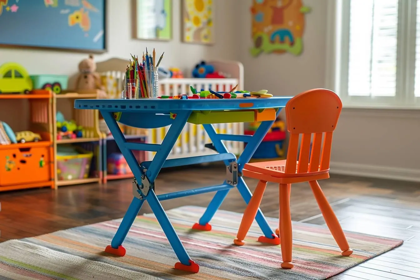 Quel type de chaise associer à une table de dessin pour enfant?