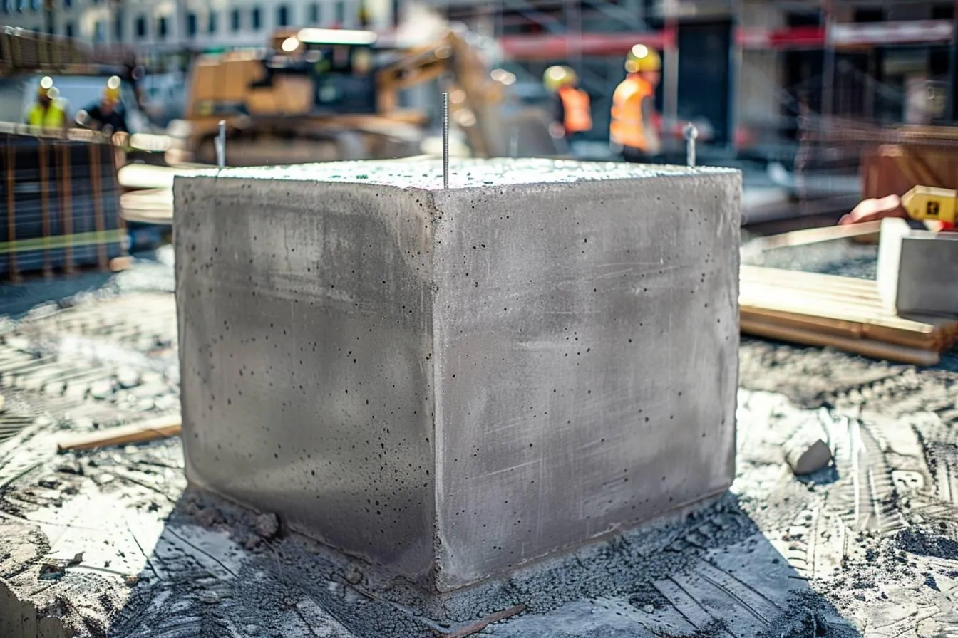 Combien de kilos de béton pour un mètre cube ?