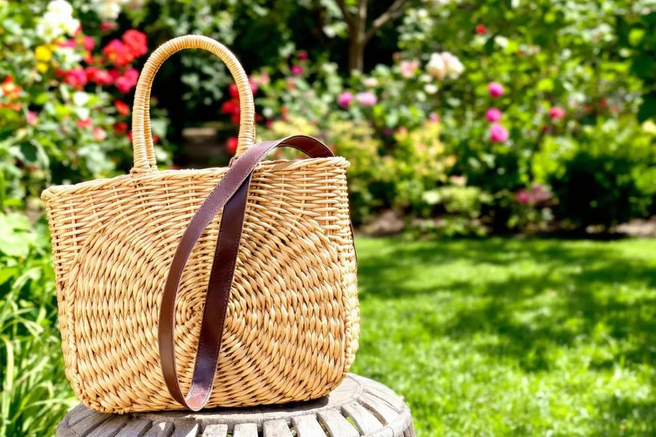 Sac en osier tendance été : Le sac en osier incontournable pour sublimer vos tenues d’été