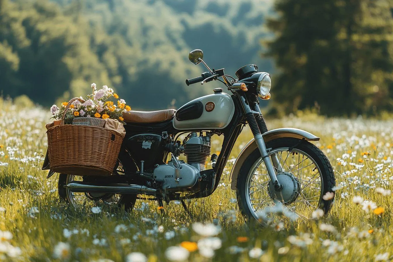 Location moto pour promenade champêtre : Louer une moto pour balade bucolique à la campagne